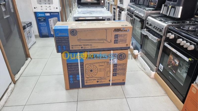 PROMO CLIMATISEUR MIDEA 12000BTU KING TROPICAL INVERTER-SMART