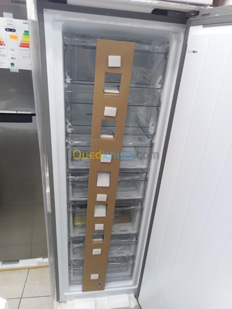 PROMOTION CONGELATEUR MIDEA INOX  VERTICAL 7 TIRROIR  NOFROST 345L 6