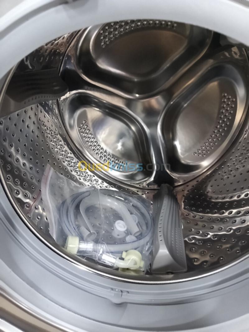 Nouveau modèle Machine a laver Raylan  titanium 10.5 kg Inverter Silver 10 ANS DE GARANTIE 2