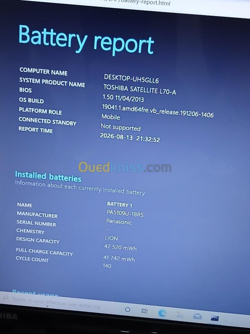 Toshiba satellite L70-A I5 4200M NVIDIA Geforce GT 740M 2GB RAM 8GB 15.6 13
