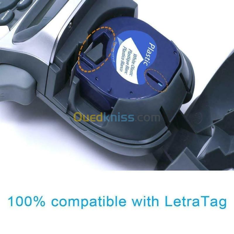Ruban Dymo Letratag Plastique 3