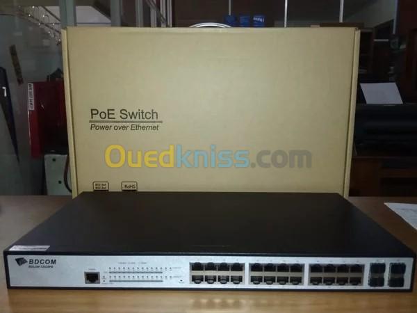 BDCOM S2500P/C Series Full Gigabit POE Switches, L2 managed 2
