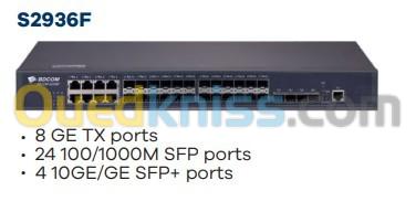24PORTS SFP 100/1000 +8 PORTS GIGAT TX + 4 PORTS 10GE SFP+