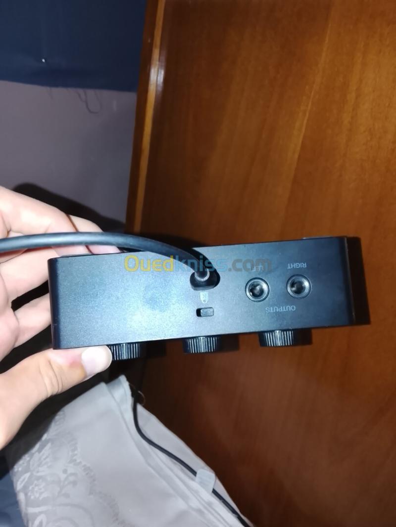 FiFine Mixer Amply 1 XLR INTERFACE Recording audio Mixer 10