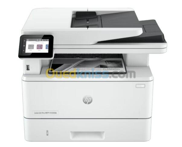 IMPRIMANTE MONOCHROME MULTIFONCTION HP LASERJET PRO 4103FDN A4 - 40PPM + ADF + RESEAU LAN 2
