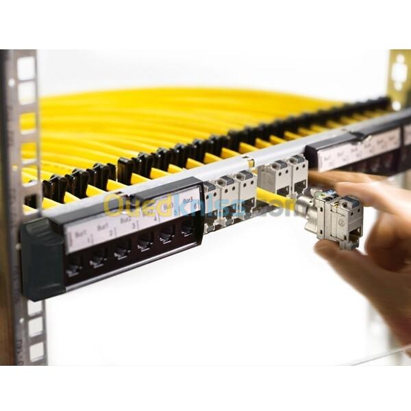 Panneau de Brassage 24 et 48 Ports - Vide ou Chargé, Adapté à Tous Vos Besoins  3