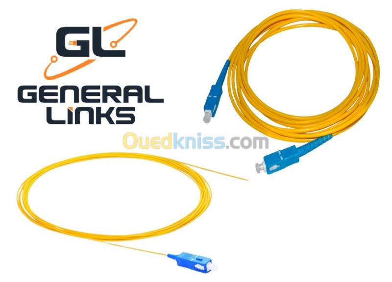 Jarretiere , Pigtail , Fibre optique