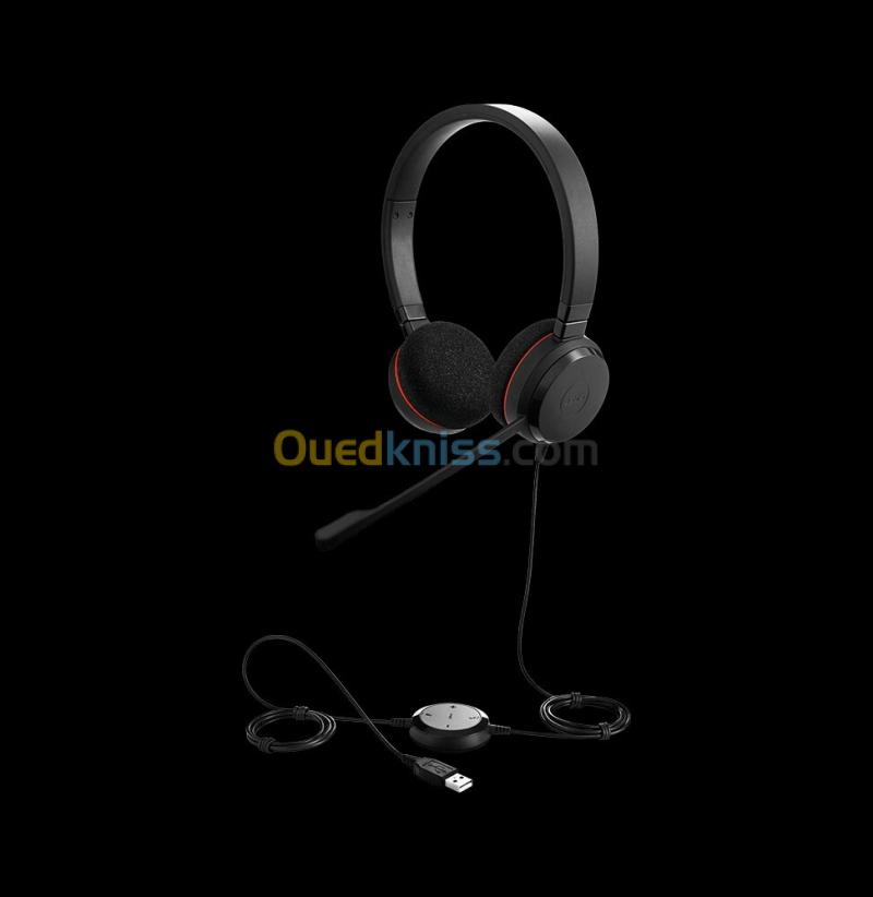 Casque-micro Jabra Evolve 20 MS Stereo - USB 3