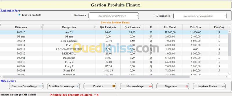 Logiciel Production 3