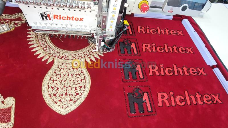 ماكينة الطرز والفتلة والخرز Richtex 5