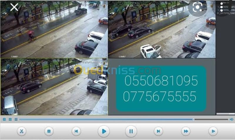 installateur CAMERA et PARABOLE ALARM AJAX Vidéo Phone BAB EZZOUAR 4