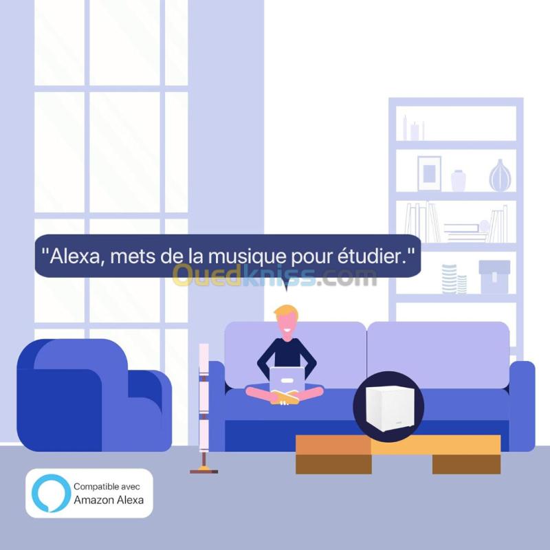 Tenda Nova MW12 (Pack de 3) - Système WiFi Mesh Tri-Bande AC2100 Gigabit Couverture 600m2 3