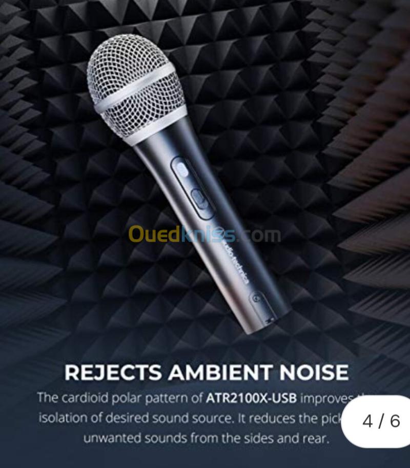 Microphone Audio-Technica ATR2100x-USB 4