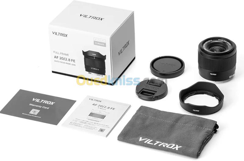 Objectif Viltrox AF 20mm f/2.8 FE 6