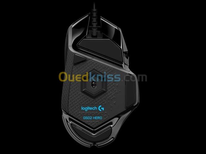 SOURIS LOGITECH G502 GAMING FILAIRE  HERO BLACK 3