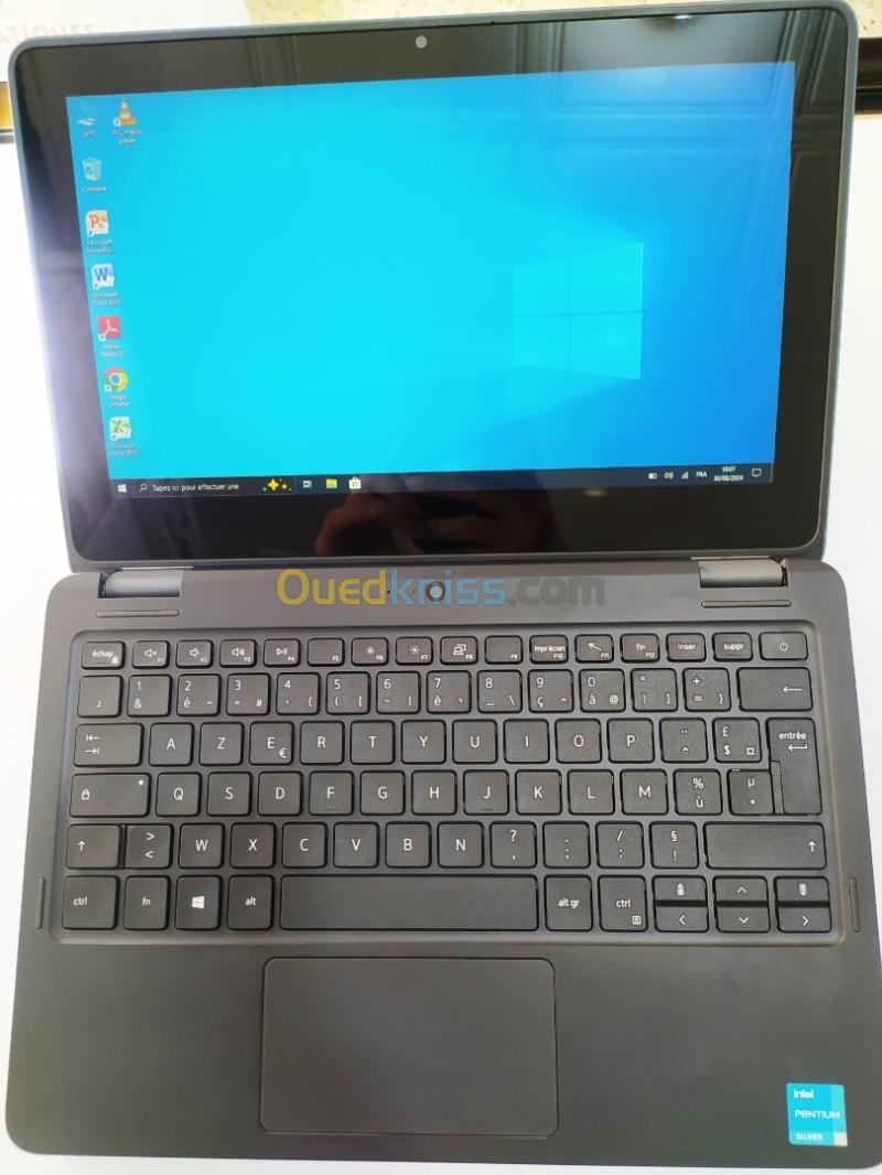 DELL LATITUDE 3120 2in1 pentium silver n6000 ram 8gb nvme 256gb tactile ,11,6''  GRAPHIC UHD, NEUF