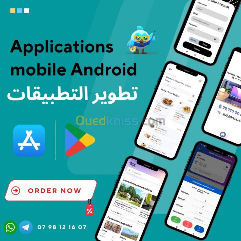  Application mobile Android IOS Web