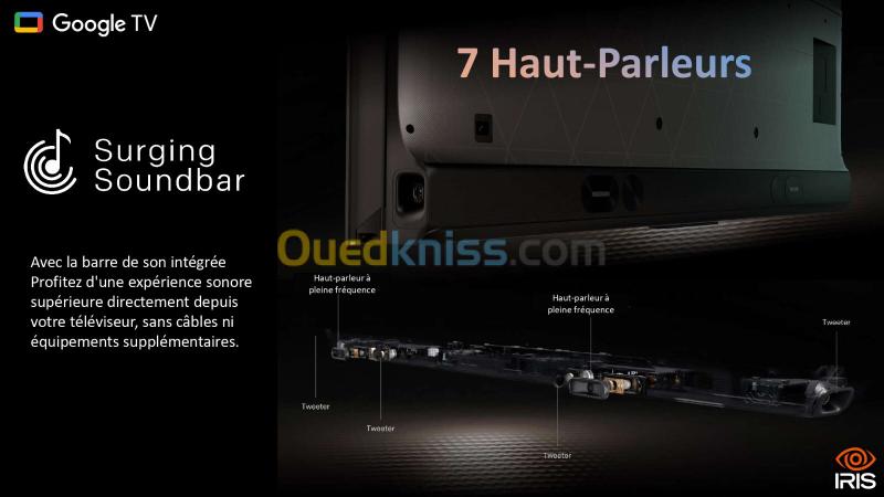 100 Q7700 PRO GAMING TV QLED+ 144HZ 5