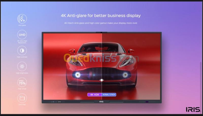 IRIS ECRAN INTERACTIF 65"A200 PRO 7