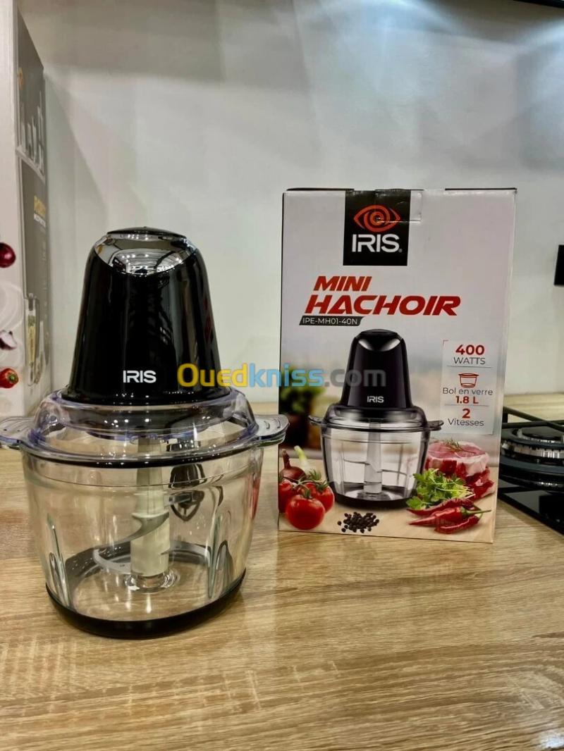 IRIS MINI HACHOIR 1.8L 400W 2 VITESSE 4