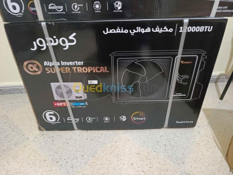 climatiseur condor 12000 btue alpha inverter super tropical 2
