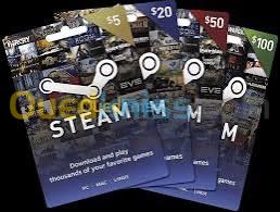  Steam wallet بطاقة ستيم 