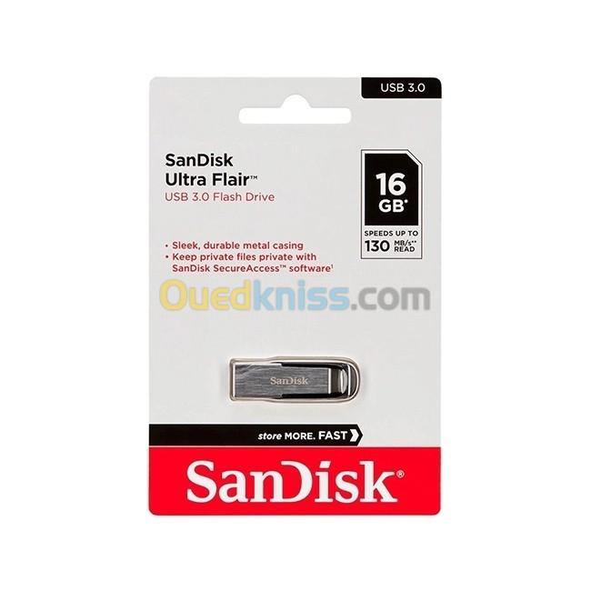  Flash disque Sandisk Ultra Flair 16 Go ClE USB 3.0 