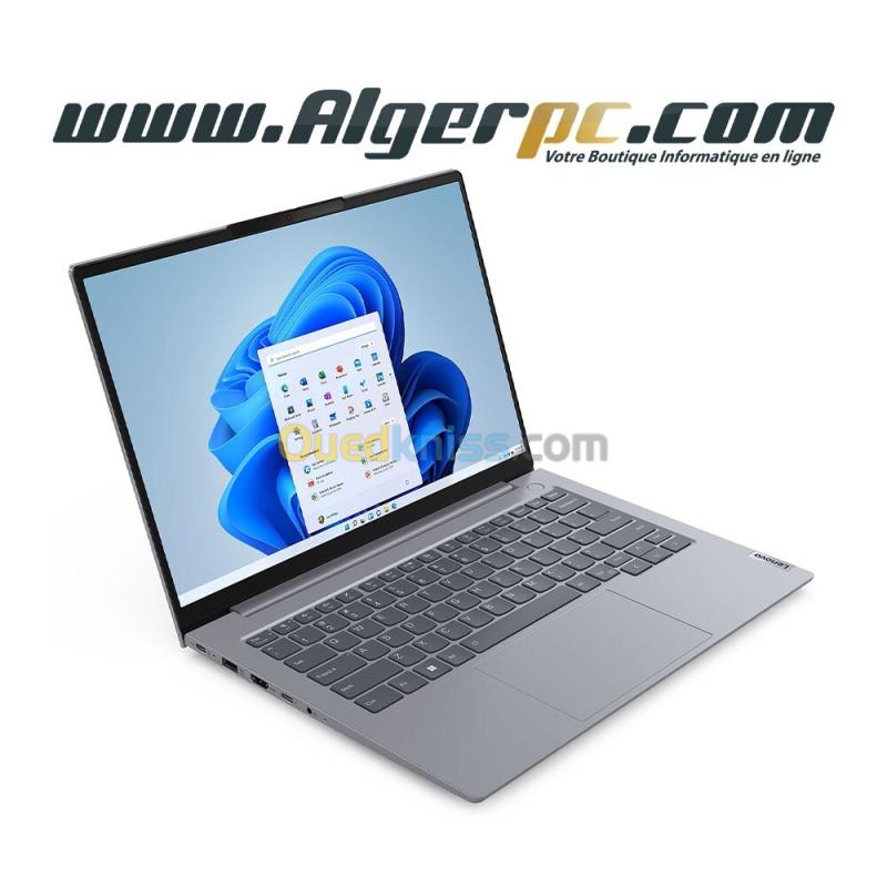 Lenovo Thinkbook 14 G8 Core Ultra 7 255H/8Go DDR5/512Go SSD/Ecran 14 pouces WUXGA IPS/Intel Graphics/Clavier AZERTY/Windows 11 Pro