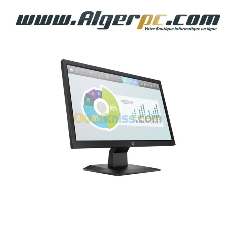 Ecran HP P204v 20 pouces en HD+ avec 60Hz/dalle TN 16:9ème/5ms/HDMI/VGA