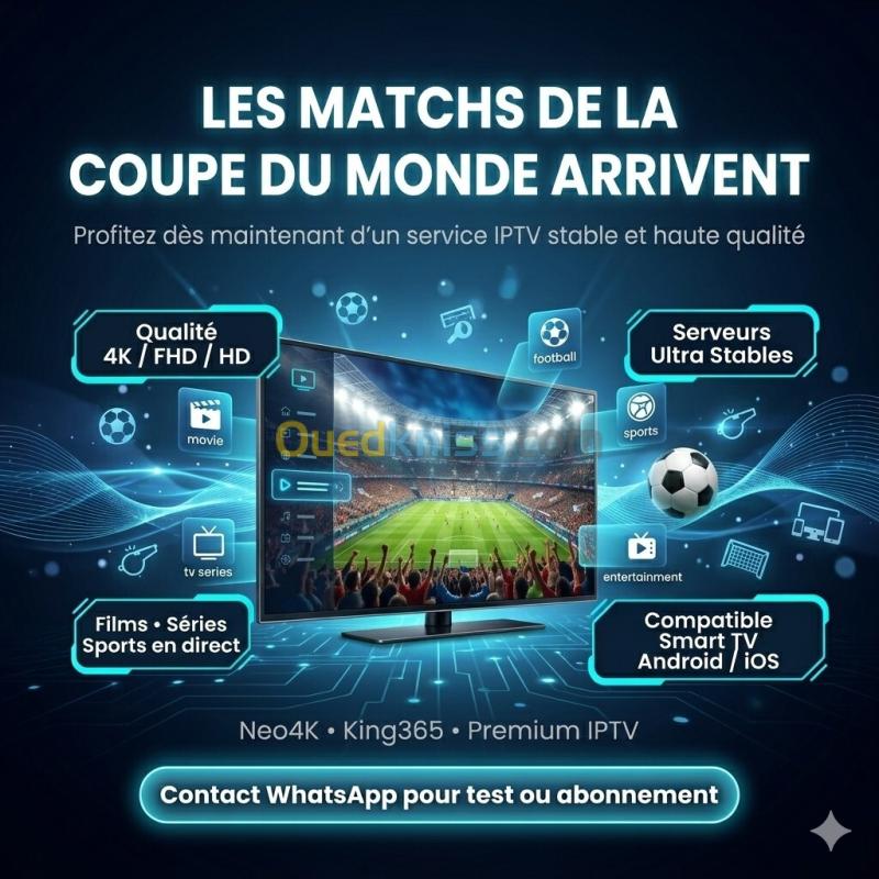 Fatigué des IPTV qui coupent pendant les matchs ? Passez à un service premium maintenant !