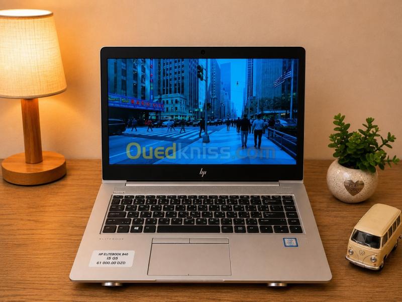 HP EliteBook 840 G5 - Intel i5 8ème - 14" FHD - 8GB RAM - 256GB SSD
