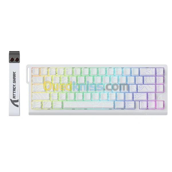 CLAVIER ATTACK SHARK X68HE MAGNETIQUE