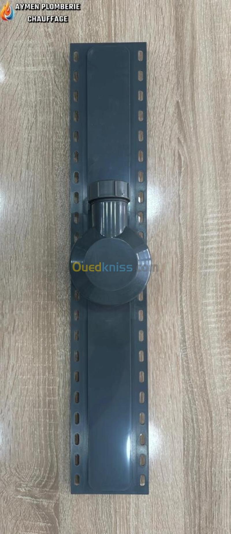CANIVEAU DE DOUCHE PVC INOX GEHLER 600X70 2
