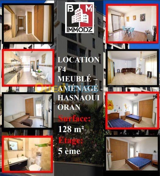  Location Appartement F4 Oran Oran