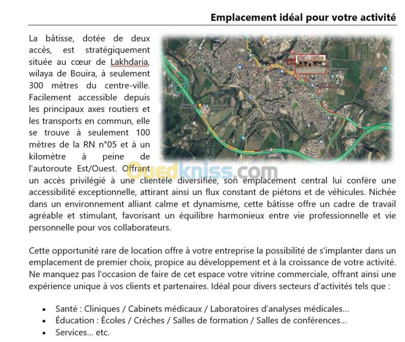 Location Local Bouira Lakhdaria 4