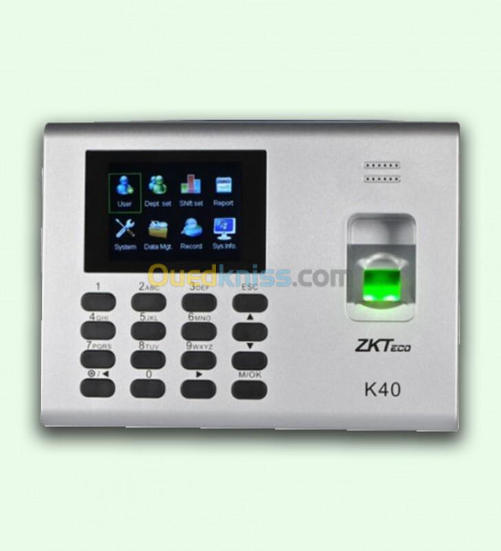 installation et configuration des pointeuses ZKTeco 4