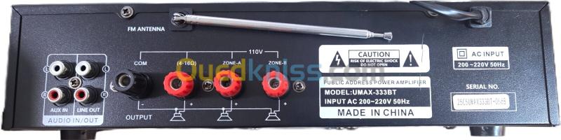 AMPLIFICATEUR MAX PA 333 BT 2