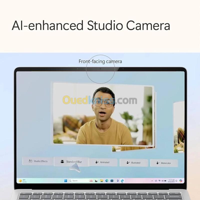SURFACE LAPTOP 7 SNAPDRAGON X ELITE 16GB RAM 512GB SSD ECRAN 14" OLED TACTILE NEUF 4