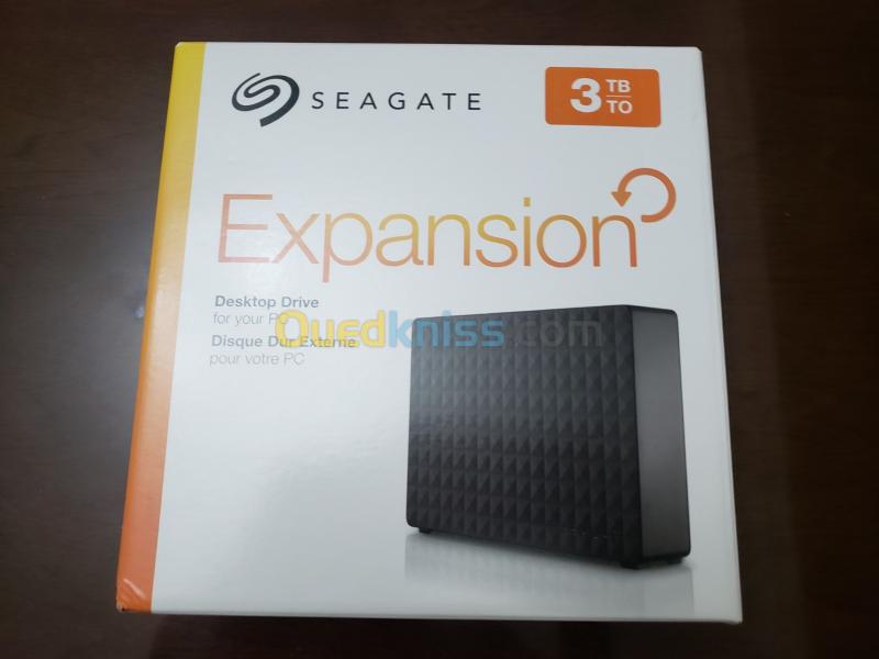  Disque externe  Seagate  Expansion 3 TO 