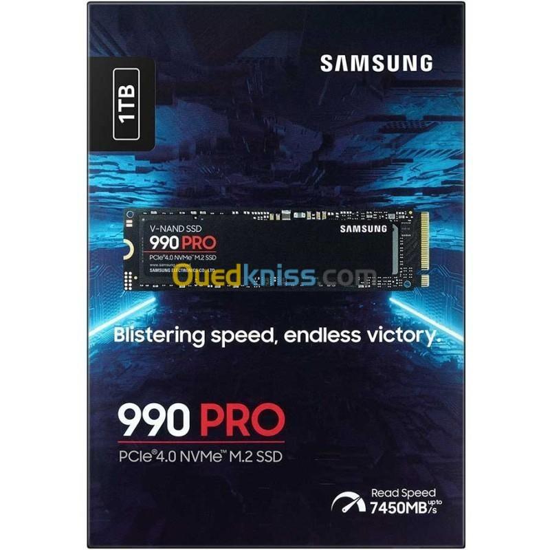  SSD Samsung 990 PRO M.2 PCIe NVMe 1 To 7450Mb/s 