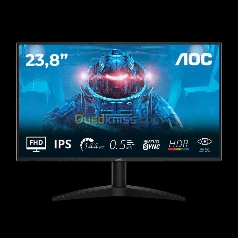 ECRAN AOC 24" 24B36X   IPS 144HZ  0.5MS HDR 2