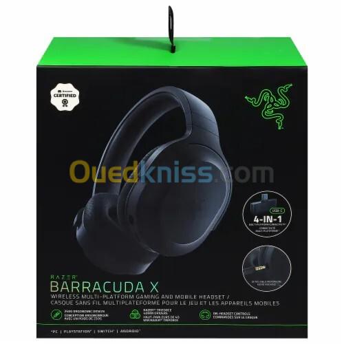 CASQUE GAMING RAZER BARRACUDA X -50 HOURS BATTERIE  sans fil