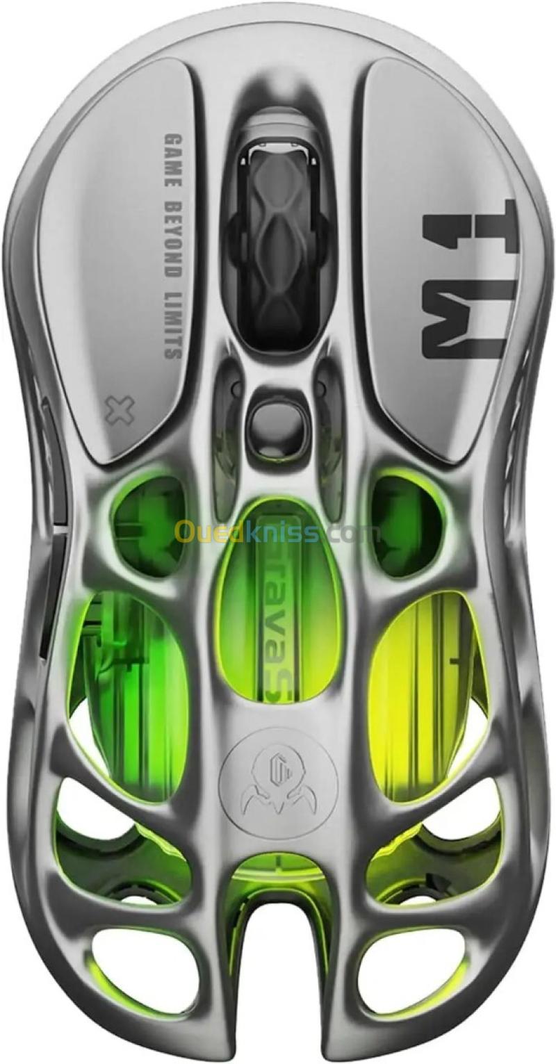 Souris GravaStar Mercury M1 Pro Gunmetal Gray GRY CN 5