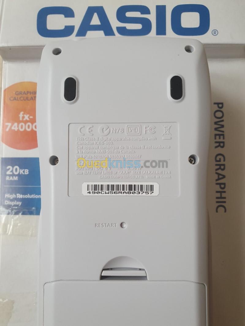 Calculatrice casio  2