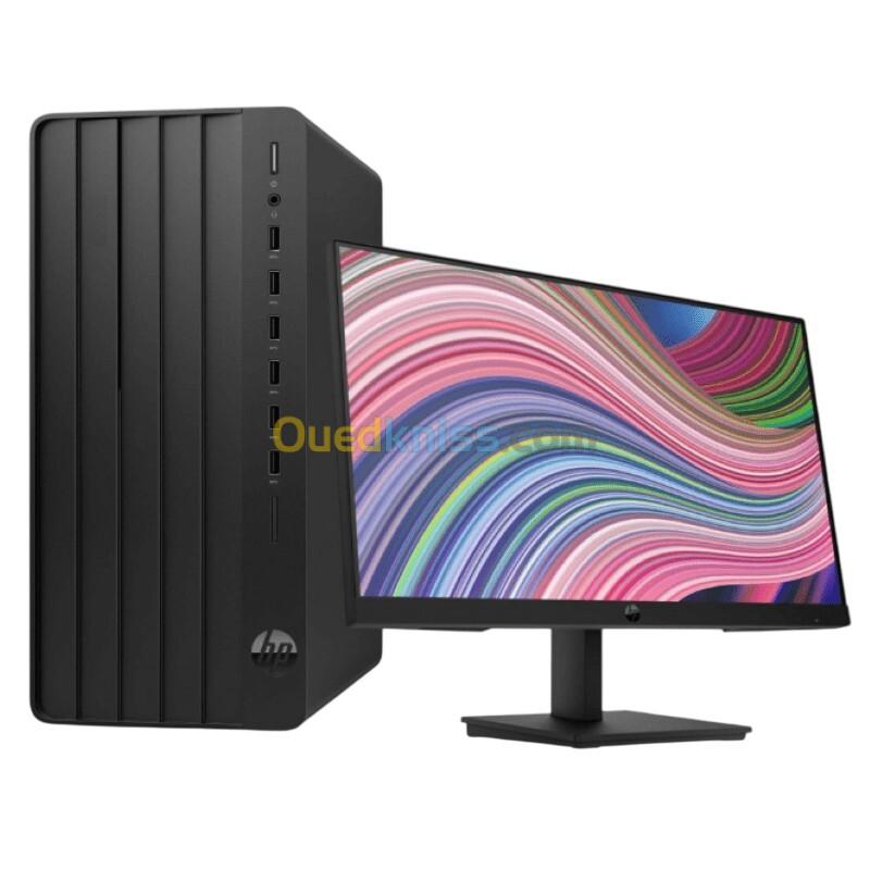 PC HP 290 G9 TOUR I3-12100U 8Go 256Go SSD ECRAN 20" FreeDos