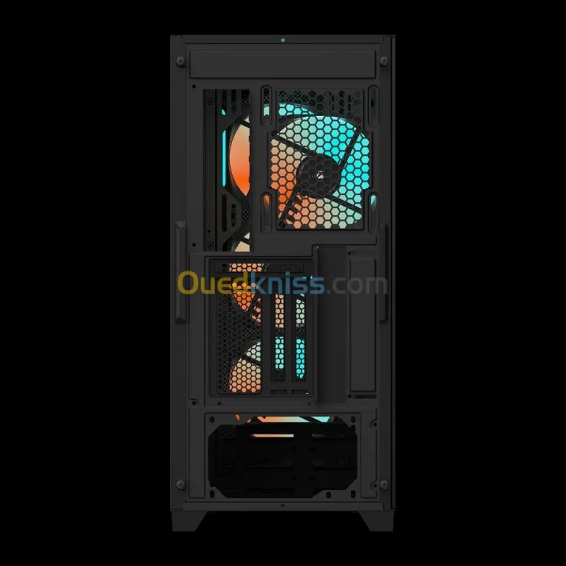 Boîtier Gaming Gigabyte C301 Glass V2 Black ATX Ventilation RGB Design Premium 2
