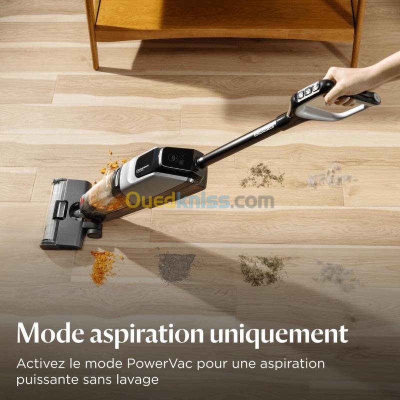 Aspirateur balai laveur sans fil Bissell CrossWave OmniForce garantie 2 ans 8