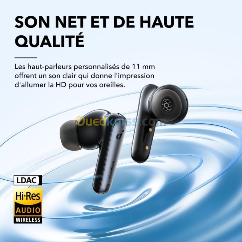 Ecouteurs Anker Soundcore Liberty 4 NC Bluetooth sans Fil ANC , Bluetooth 5.3,Hi-Res , 50H 6