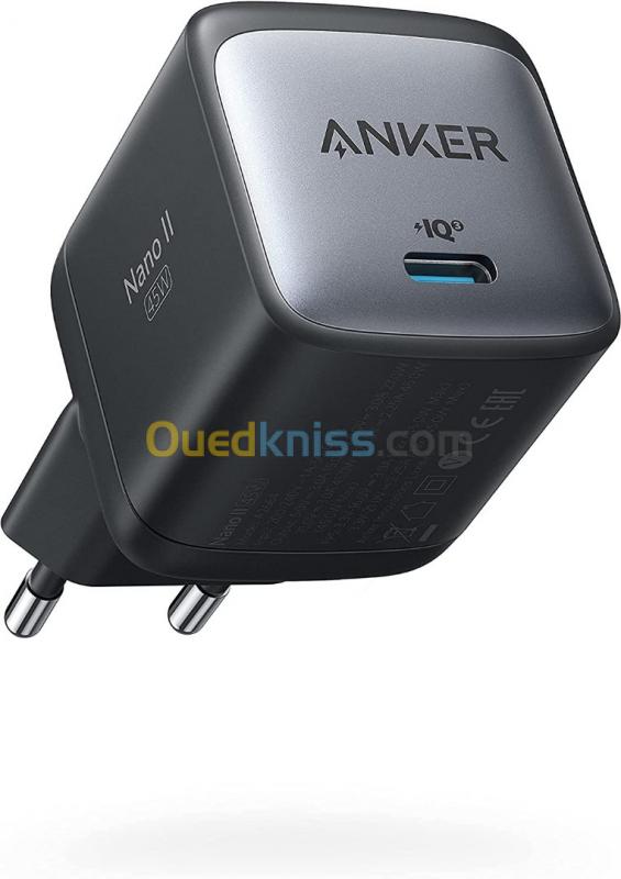Anker Chargeur USB-C Fast 30 W 711 Nano II MacBook Air iPhone 14 Pro Max  Galaxy S22 Ipad Pro - Alger Algérie