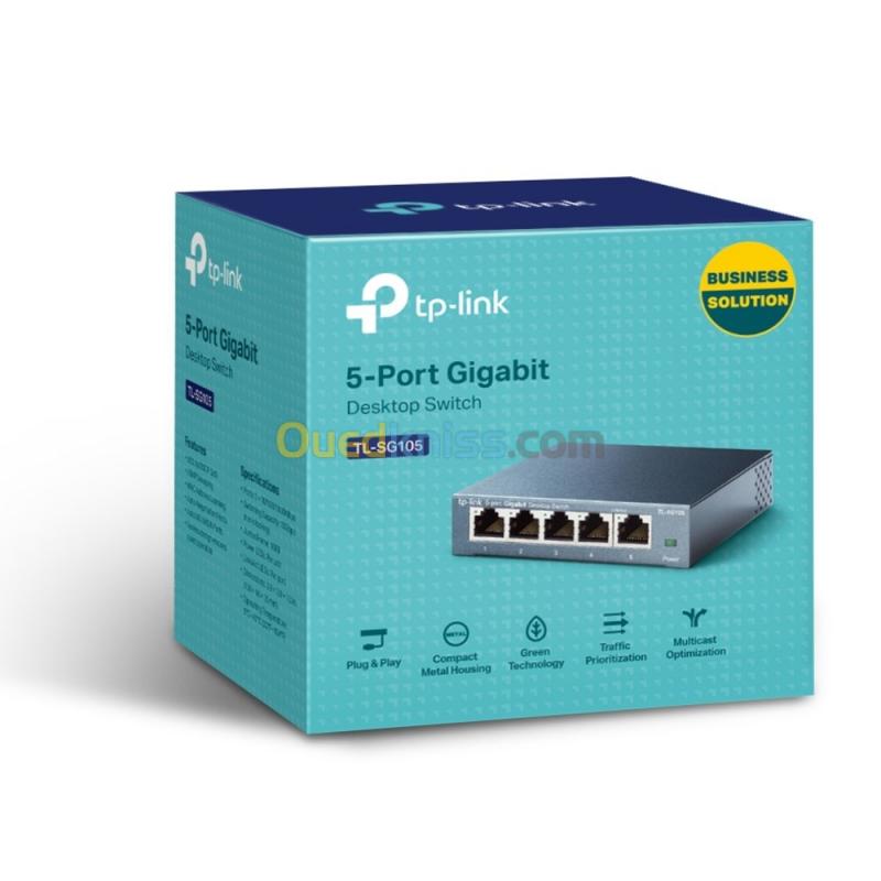 SWITCH 08 P 10/1000 RAC. TP-LINK SG1008
